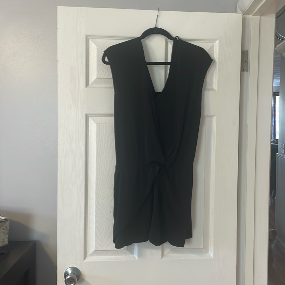 Black shorts romper